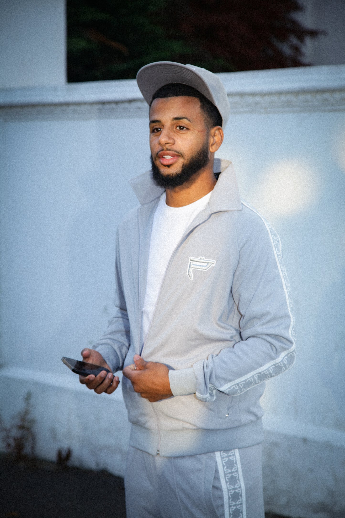 Grey Track Jacket
