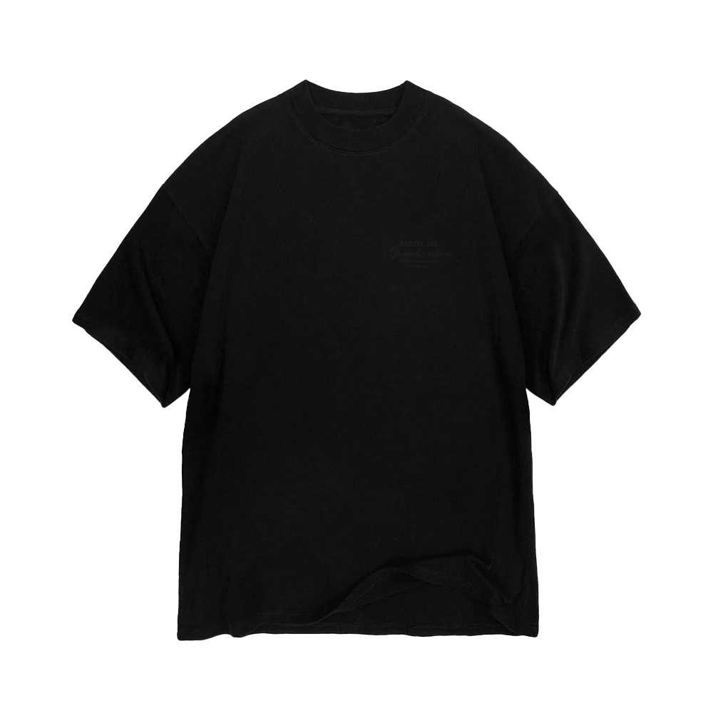 Black signature T-shirt