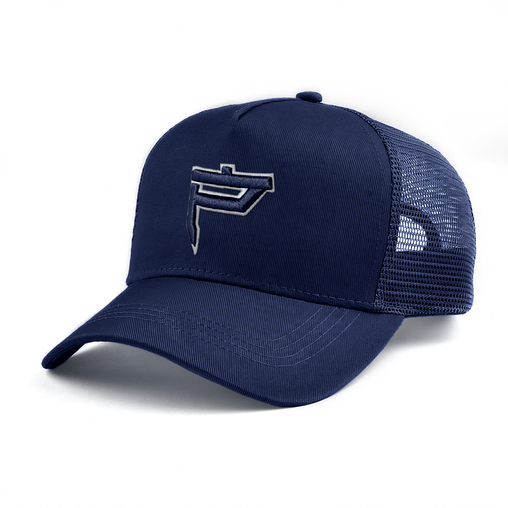 Signature Mesh Caps - Navy Blue