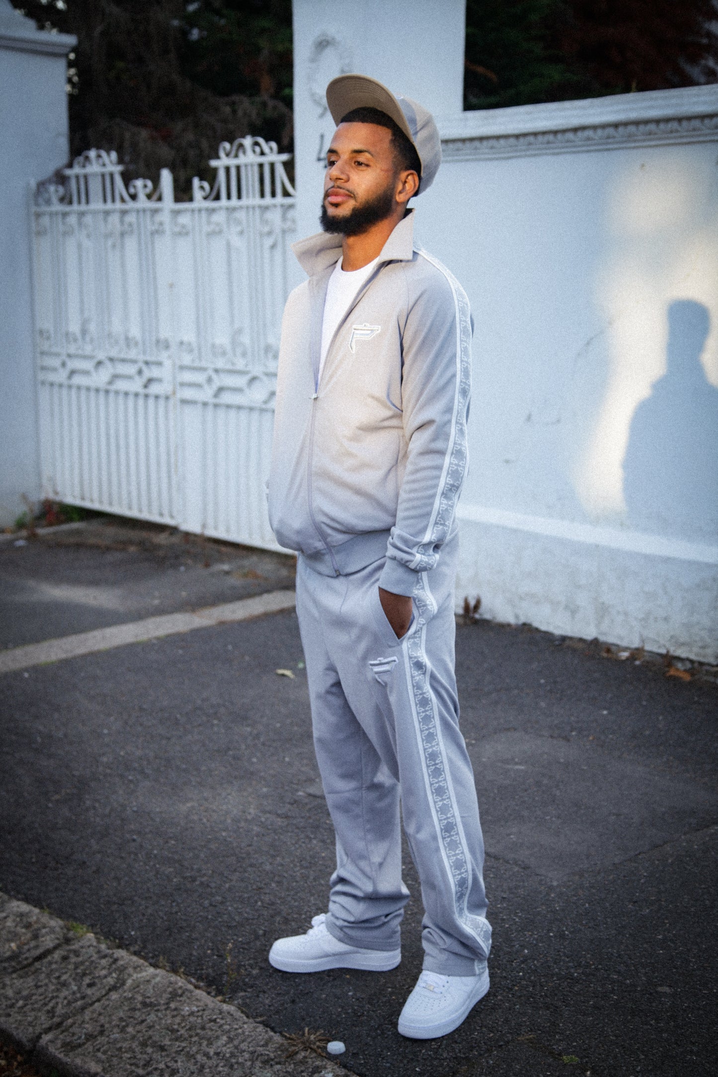Grey Track Jacket