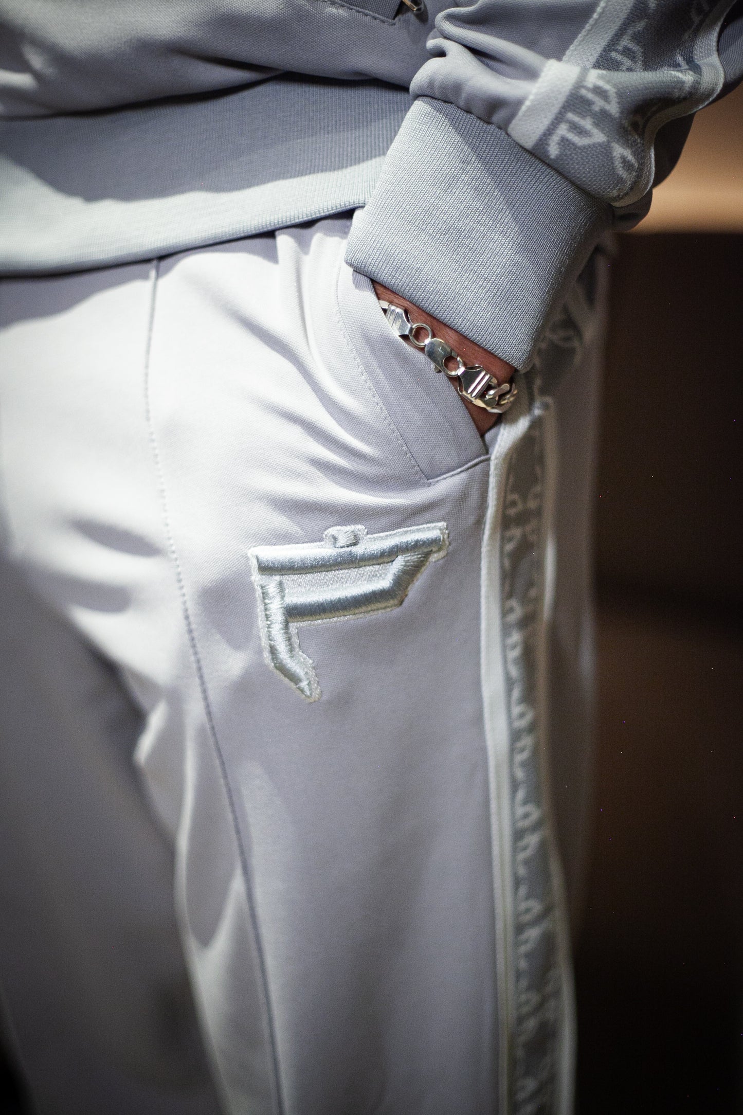 Grey Track Pant