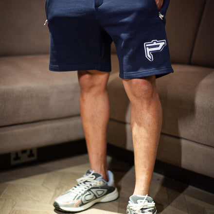 Signature Navy Shorts