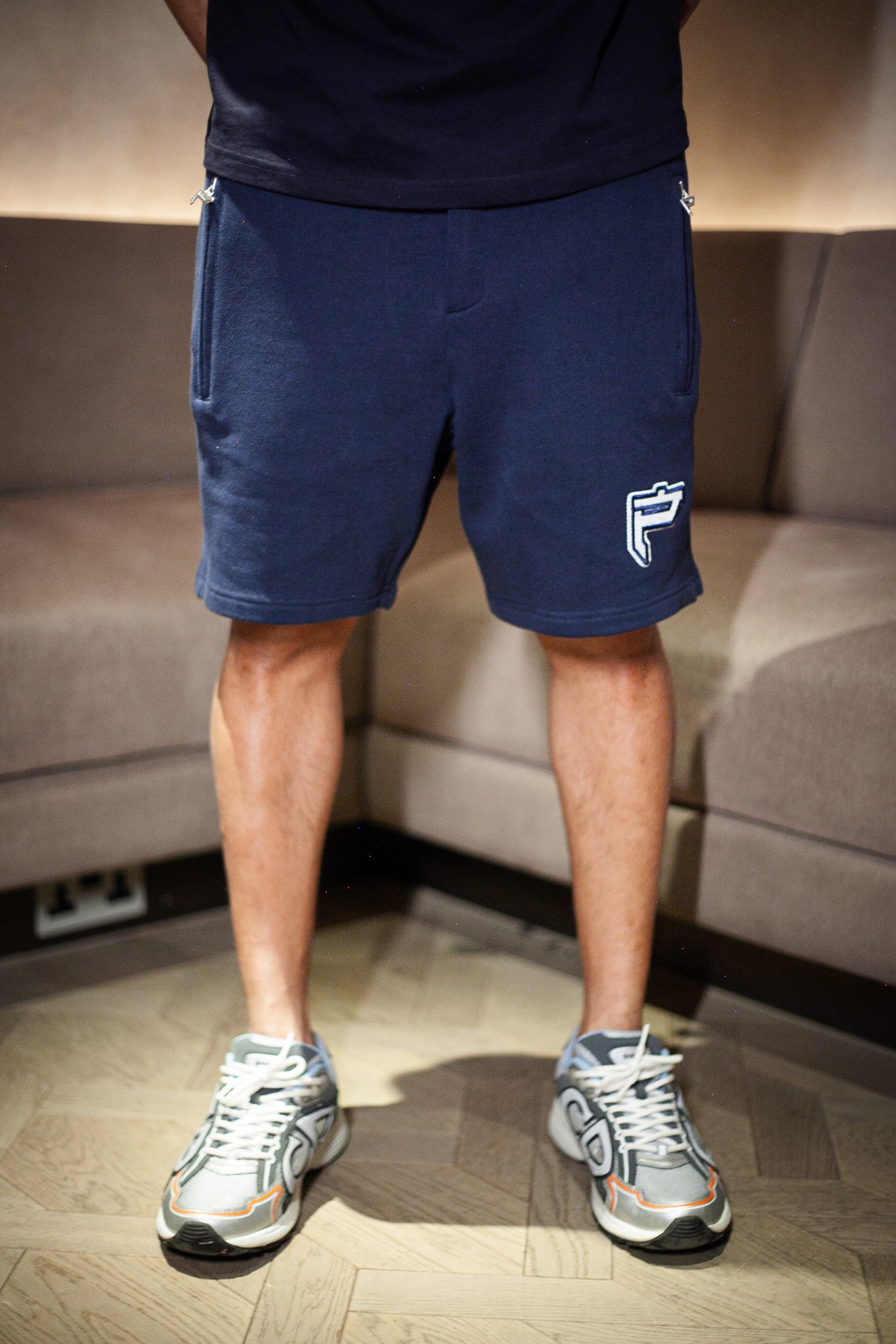 Signature Navy Shorts