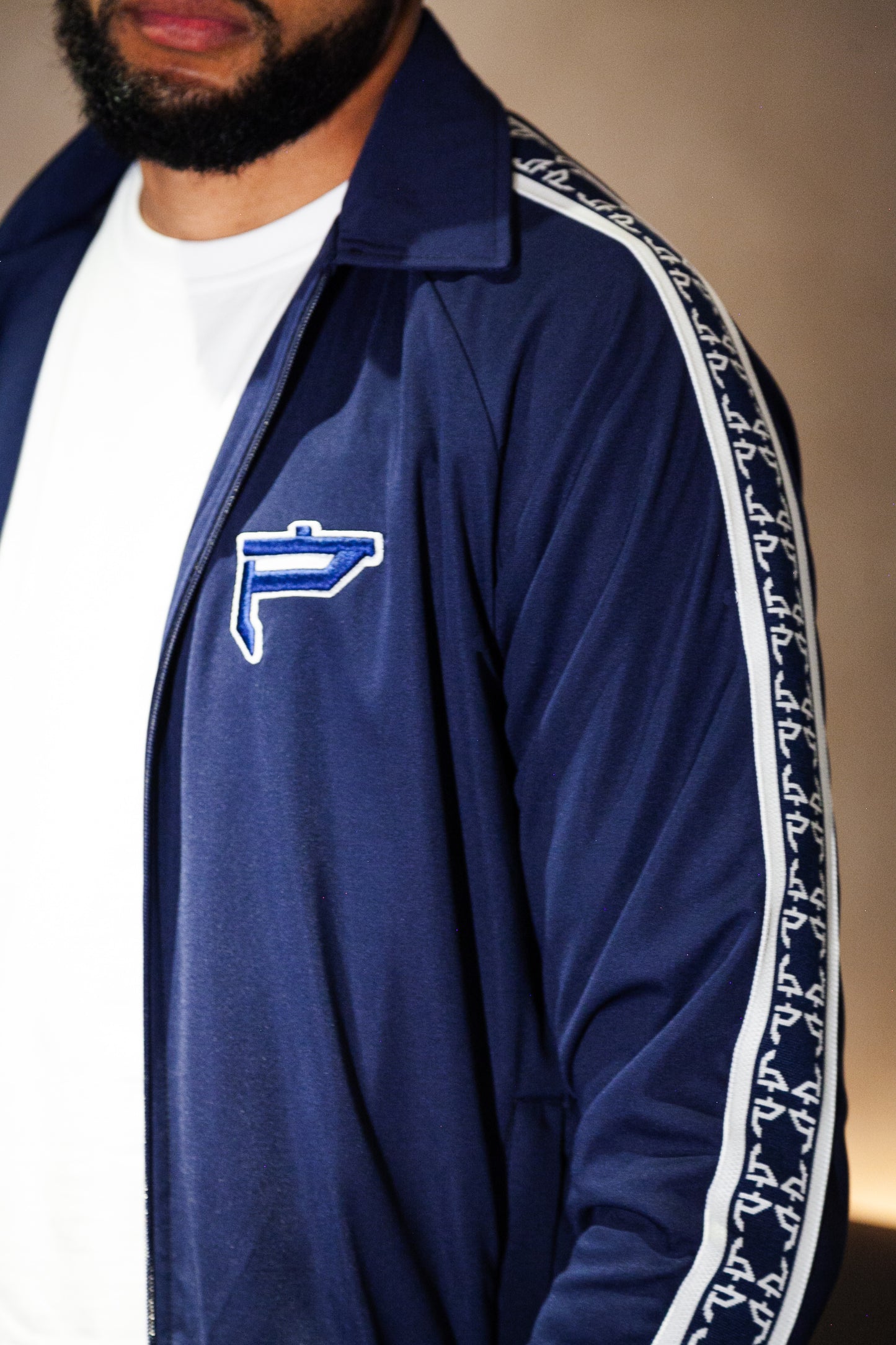 Navy Track Jacket