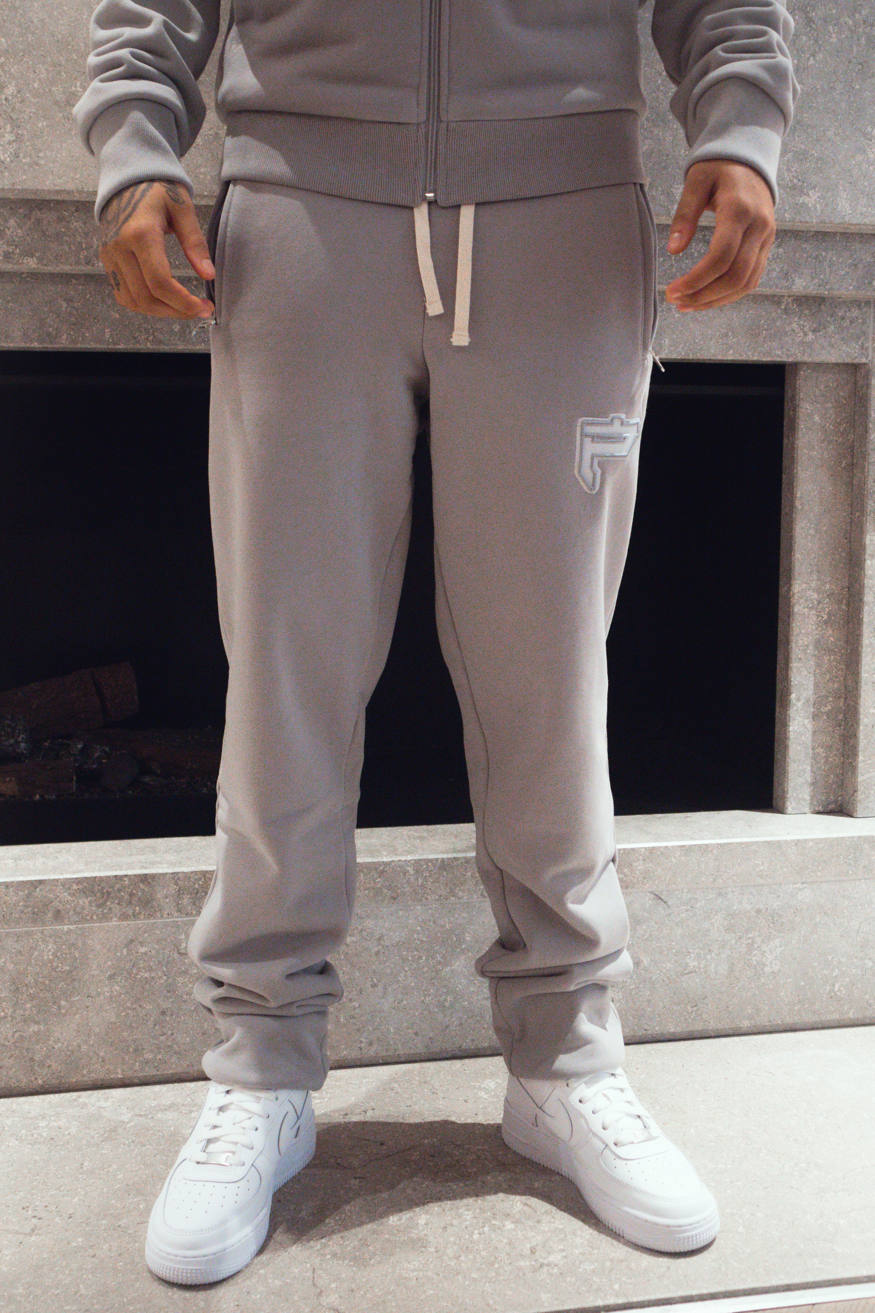 Signature Pure Grey Jogger